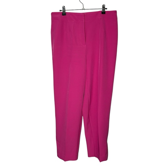 LOFT Pants - NWOT Loft High Rise Straight Pants Size‎ 10 Pink Barbie